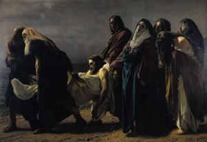 Antonio Ciseri: Il trasporto di Cristo al sepolcro (The transport of Christ to the sepulcher)